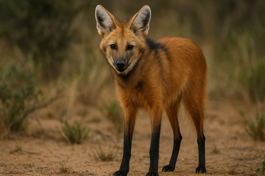 Гривистий вовк